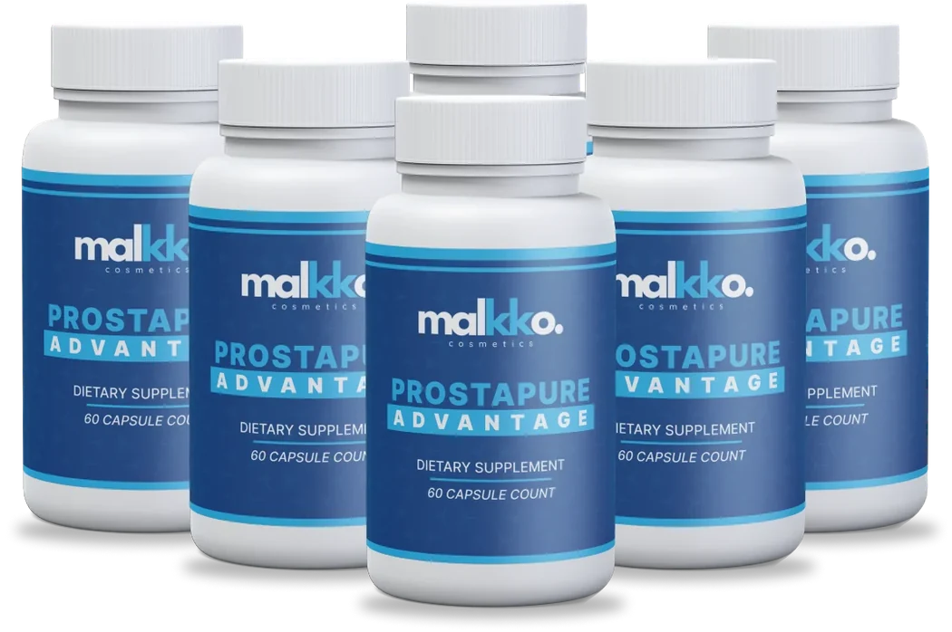 Supplied Prostapure artwork showing 6 bottles